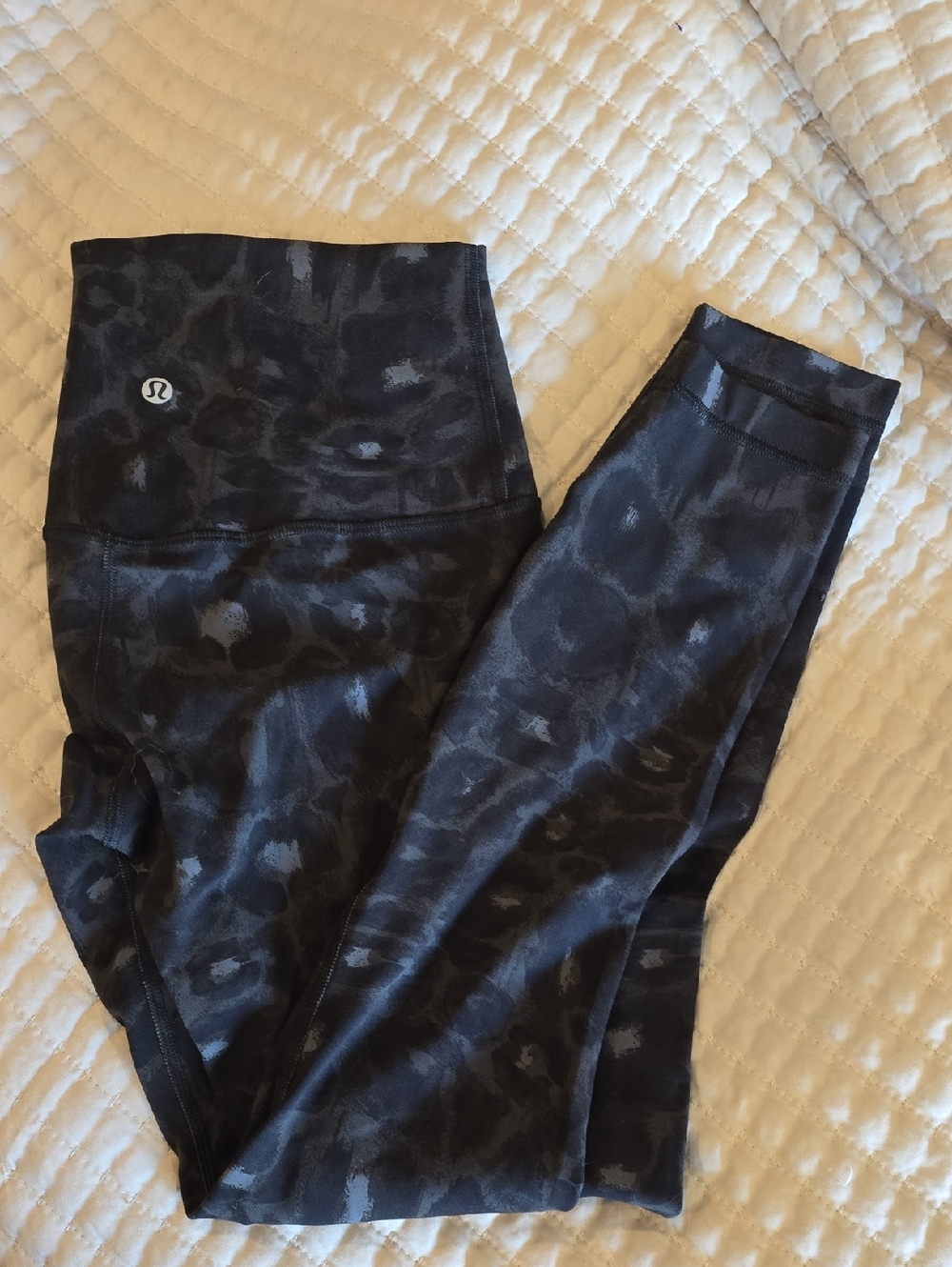 lululemon athletica Black & Charcoal High-Rise Leggings